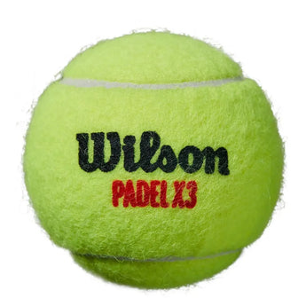 X3 Padel Balls Yellow-Balls-Wilson-WR8900801E_2-3-[Sku]-Tennis Express