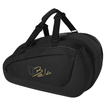 Bela Super Tour Padel Bag Black-Bags-Wilson-WR8907201001-Tennis Express