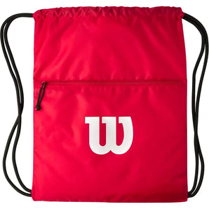 Pickleball Draw String Bag Red-Bags-Wilson-WR8908101-Tennis Express