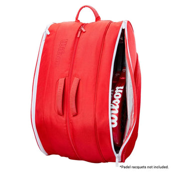 2025 Tour Padel Bag Red-Bags-Wilson-WR8909001001-3-Tennis Express