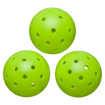 Max 40 Outdoor Pickleball 3 Pack Green-Balls-Wilson-WR8909201001-3-Tennis Express