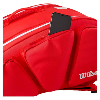 Super Tour Pickleball Bag Red-Bags-Wilson-WR8909501_4-Tennis Express