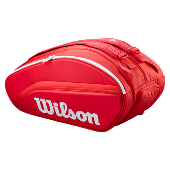 2026 Super Tour Red Padel Bag-Bags-Wilson-WR8913001_1-Tennis Express
