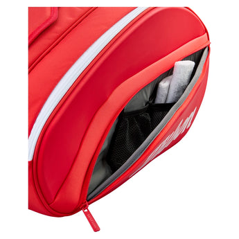 2026 Super Tour Red Padel Bag-Bags-Wilson-WR8913001_5-Tennis Express