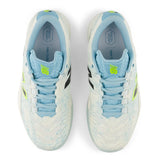 Women's Fresh Foam X CT-Rally v2 B Width Tennis Shoes Sea Salt and Glint Blue-Footwear-New Balance-WRAL36BB-4-Tennis Express