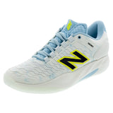 Women's Fresh Foam X CT-Rally v2 B Width Tennis Shoes Sea Salt and Glint Blue,Footwear,New Balance,Sea Salt/Glint Blue,5,Tennis Express,WRAL36BBcopy