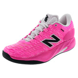 Women's Fresh Foam X CT-Rally v2 B Width Tennis Shoes Pink Heat and Black,Footwear,New Balance,Pink Heat/Black,5,Tennis Express,WRAL3TFBcopy