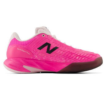 Women's Fresh Foam X CT-Rally v2 D Width Tennis Shoes Pink Heat and Black,Footwear,New Balance,,,Tennis Express,WRAL3TFD-1