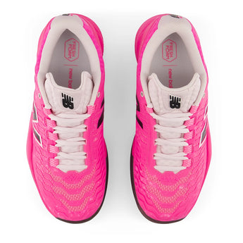 Women's Fresh Foam X CT-Rally v2 D Width Tennis Shoes Pink Heat and Black,Footwear,New Balance,,,Tennis Express,WRAL3TFD-3