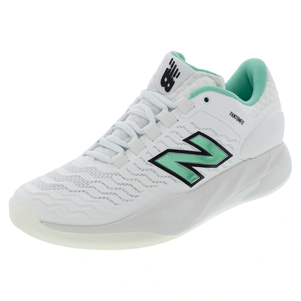 Women's Fresh Foam X CT-Rally v2 D Width Tennis Shoes NB 103 White and Deep End,Footwear,New Balance,NB 103 White/Deep End,6,Tennis Express,WRAL7SGD