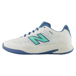 Women's Fresh Foam X CT-Rally v2 D Width Tennis Shoes White and Angora,Footwear,New Balance,,,Tennis Express,WRAL9W6-1
