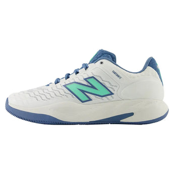 Women's Fresh Foam X CT-Rally v2 D Width Tennis Shoes White and Angora,Footwear,New Balance,,,Tennis Express,WRAL9W6-1