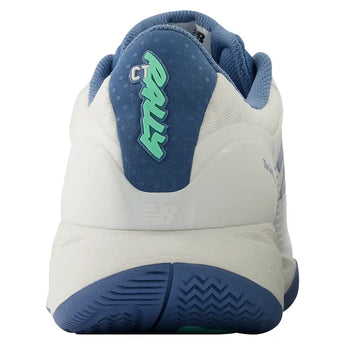 Women's Fresh Foam X CT-Rally v2 D Width Tennis Shoes White and Angora,Footwear,New Balance,,,Tennis Express,WRAL9W6-4