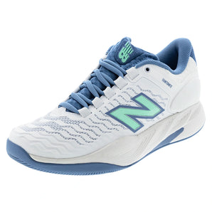 Women's Fresh Foam X CT-Rally v2 B Width Tennis Shoes White and Angora,Footwear,New Balance,White/Angora,5,Tennis Express,WRAL9W6B-F26copy