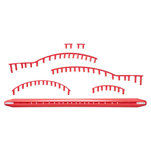 DEFYER 98 v1 FRM B&G Red,Racquets,Wilson,One Size,,Tennis Express,WRH0000701NS-1