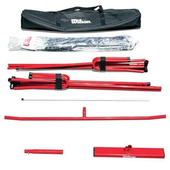 Portable Pickleball Net System-Court Equipment-Wilson-WRR220000-1-Tennis Express