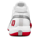 Men's RUSH PRO 5 CTC Tennis Shoes White and Wilson Red,Footwear,Wilson,,,Tennis Express,WRS01048001-F26-4