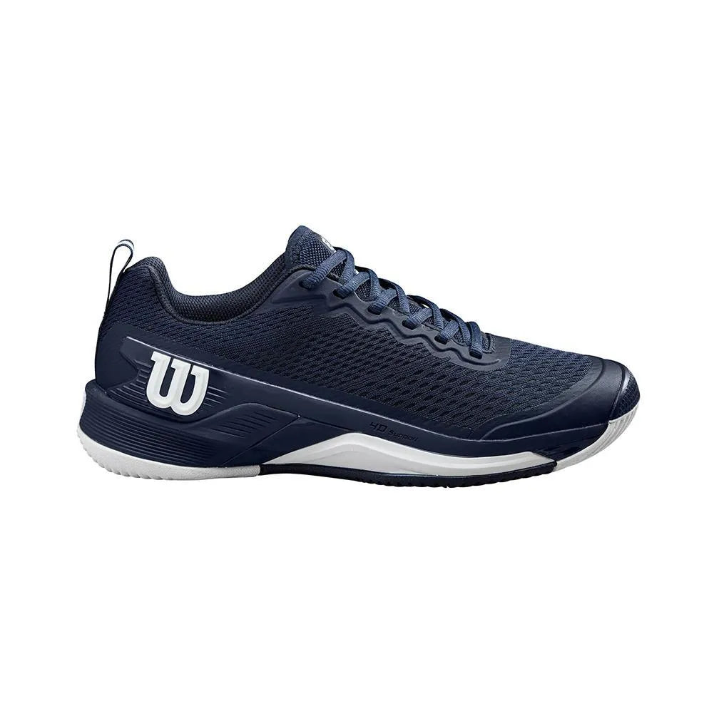 Men's Rush Pro 4.5 Tennis Shoes Navy and White – Tennis Express