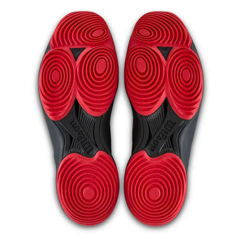 Men's Hurakn Lite Padel Shoes Black and Red-Footwear-Wilson-WRS333920-F25-5-Tennis Express