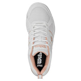 Women's Pickle Pro Pickleball Shoes White and Cameo Rose-Footwear-Wilson-WRS334590U-H24-3-Tennis Express