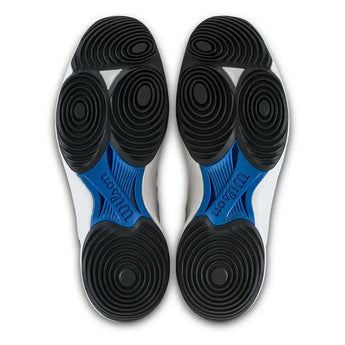 Men's Hurakn Pro V2 Padel Shoes White and Deja Vu Blue-Footwear-Wilson-WRS335560-F25-5-Tennis Express