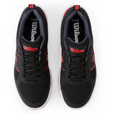 Men's Pickle Pro Pickleball Shoes Black and Infrared-Footwear-Wilson-WRS335600_5-Tennis Express