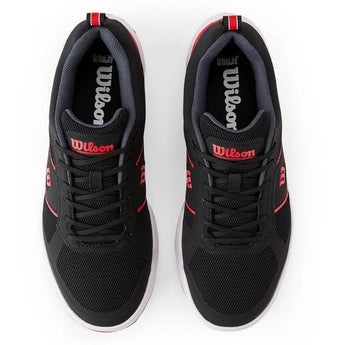 Men's Pickle Pro Pickleball Shoes Black and Infrared-Footwear-Wilson-WRS335600_5-Tennis Express