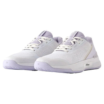 Women's Intrigue Pro Tennis Shoes White and Lavender Blue-Footwear-Wilson-WRS335850U-2-7-[Sku]-Tennis Express