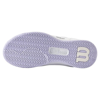 Women's Intrigue Pro Tennis Shoes White and Lavender Blue-Footwear-Wilson-WRS335850U-4-6-[Sku]-Tennis Express