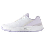 Women's Intrigue Pro Tennis Shoes White and Lavender Blue-Footwear-Wilson-WRS335850U-5-2-[Sku]-Tennis Express