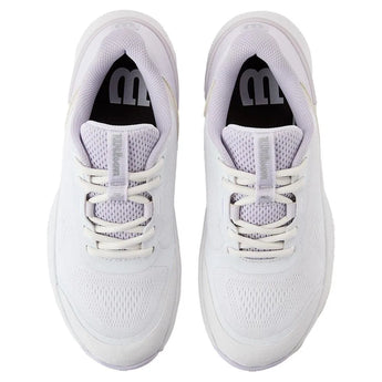 Women's Intrigue Pro Tennis Shoes White and Lavender Blue-Footwear-Wilson-WRS335850U-8-4-[Sku]-Tennis Express