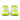 Women's Pickle Pro Pickleball Shoes White and Safety Yellow-Footwear-Wilson-WRS335980_4-6-[Sku]-Tennis Express