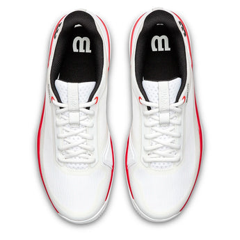 Men's Rush Lite 5 Tennis Shoes White and Black-Footwear-Wilson-WRS336360U-S26-5-Tennis Express