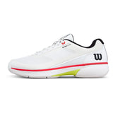 Men's Rush Lite 5 Tennis Shoes White and Black-Footwear-Wilson-WRS336360U-S26-Tennis Express