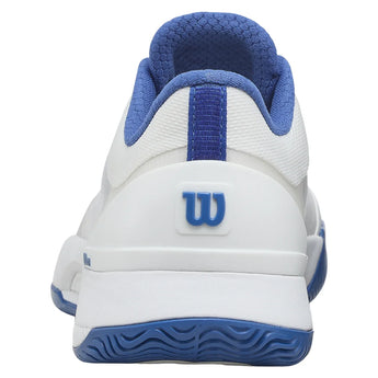 Women's Intrigue Tour Tennis Shoes White and Blue, Wilson, Tennis Express, WRS337080-F26-3