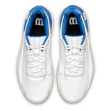 Men's Rush Tour 5 Tennis Shoes White and Deja Vu Blue-Footwear-Wilson-WRS337220_5-Tennis Express