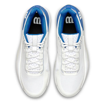 Men's Rush Tour 5 Tennis Shoes White and Deja Vu Blue-Footwear-Wilson-WRS337220_5-Tennis Express