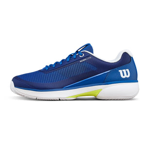 Men's Rush Lite 5 Clay Tennis Shoes Deja Vu Blue and White-Footwear-Wilson-WRS337310U-1-Tennis Express