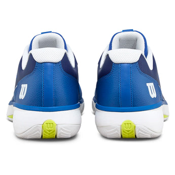 Men's Rush Lite 5 Clay Tennis Shoes Deja Vu Blue and White-Footwear-Wilson-WRS337310U-4-Tennis Express