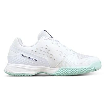 Juniors' Rush Pro L Tennis Shoes White and Bay-Footwear-Wilson-WRS337580_2-Tennis Express