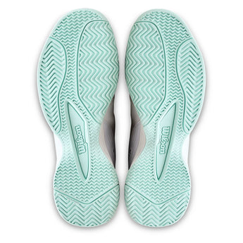 Juniors' Rush Pro L Tennis Shoes White and Bay-Footwear-Wilson-WRS337580_5-Tennis Express