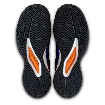 Juniors' Rush Pro Ace Tennis Shoes Deja Vu Blue and Orange Tiger-Footwear-Wilson-WRS337590U-6-Tennis Express