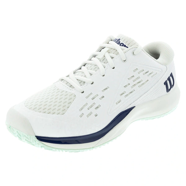 Juniors' Rush Pro Ace Tennis Shoes White and Bay-Footwear-Wilson-WRS337600U-2copy-Tennis Express