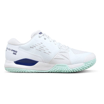 Juniors' Rush Pro Ace Tennis Shoes White and Bay-Footwear-Wilson-WRS337600_2-Tennis Express