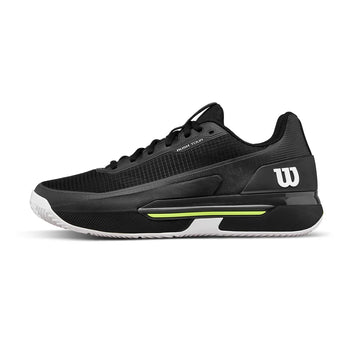 Men's Rush Tour 5 Clay Tennis Shoes Black and White-Footwear-Wilson-WRS337620U-S26-1-Tennis Express
