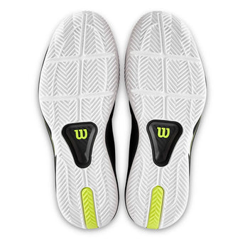 Men's Rush Tour 5 Clay Tennis Shoes Black and White-Footwear-Wilson-WRS337620U-S26-6-Tennis Express