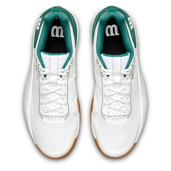 Men's Rush Tour 5 Tennis Shoes White and Evergreen-Footwear-Wilson-WRS338230U-S26-3-Tennis Express