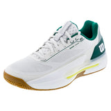 Men's Rush Tour 5 Tennis Shoes White and Evergreen-Footwear-Wilson-WRS338230U-S26copy-Tennis Express