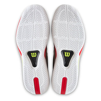 Men's Rush Tour 5 Tennis Shoes White and Black-Footwear-Wilson-WRS338240U-S26-6-Tennis Express