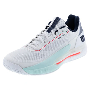 Men's Rush Tour 5 Tennis Shoes White and Bay-Footwear-Wilson-WRS338250U-S26copy-Tennis Express